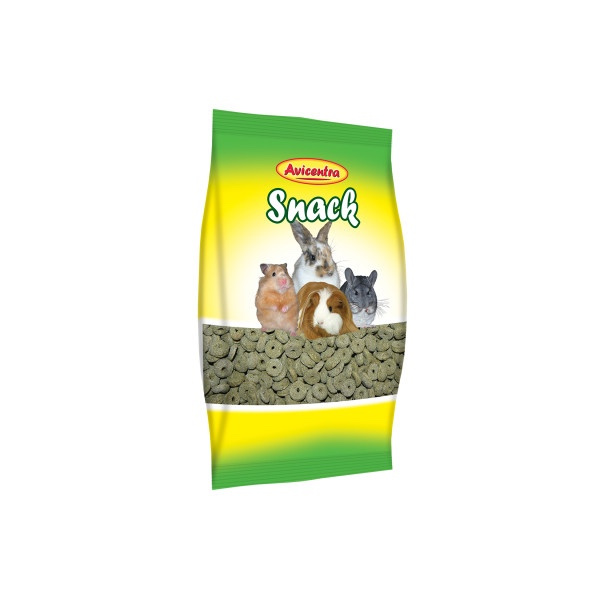 Avicentra kroužky s vojtěškou pro hlodavce 250 g