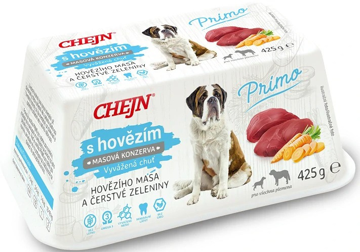Chejn Primo Hovězí s Mrkví - 425g