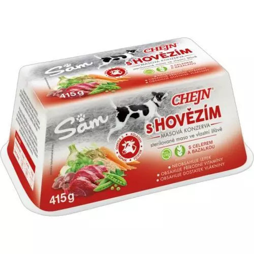 Chejn Sam 415g - Hovězí