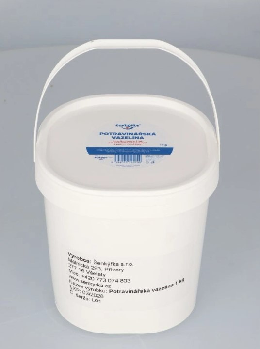 Potravinářská vazelína 1kg šenkýřka
