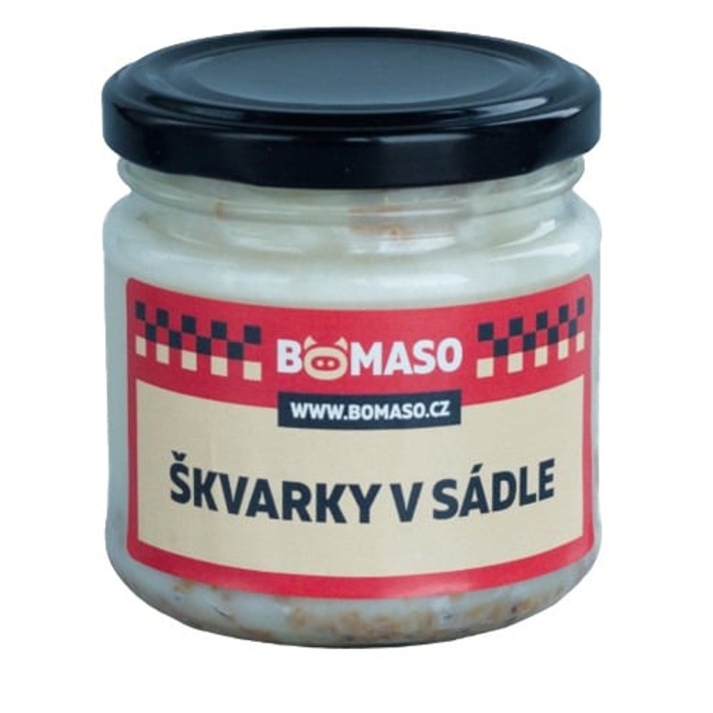 Bomaso Škvarky v sádle