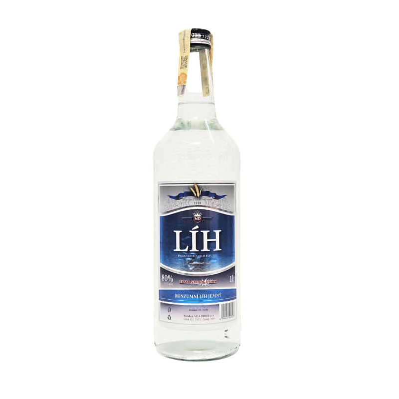 Líh konzumní jemný 80% 1l