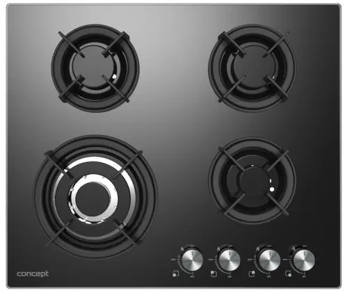 Concept Plynová varná deska PDV7160 BLACK