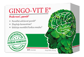 Gingo-Vit E Prokrvení, paměť, 60 tobolek