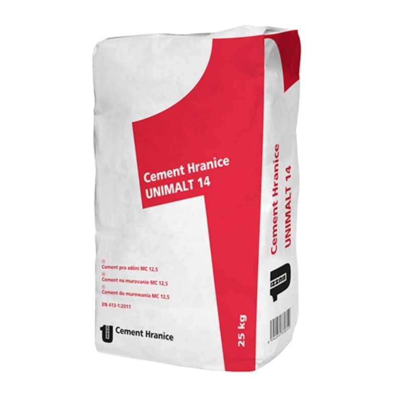 Cement Hranice Cement pro zdění Unimalt 14, 25 kg