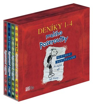 Deník malého poseroutky (audio 1-4 BOX) | Jeff Kinney, Veronika Volhejnová, Václav Kopta