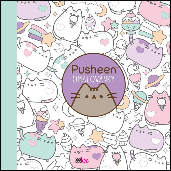 Pusheen - omalovánky