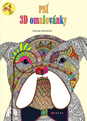 Psí 3D omalovánky CPRESS
