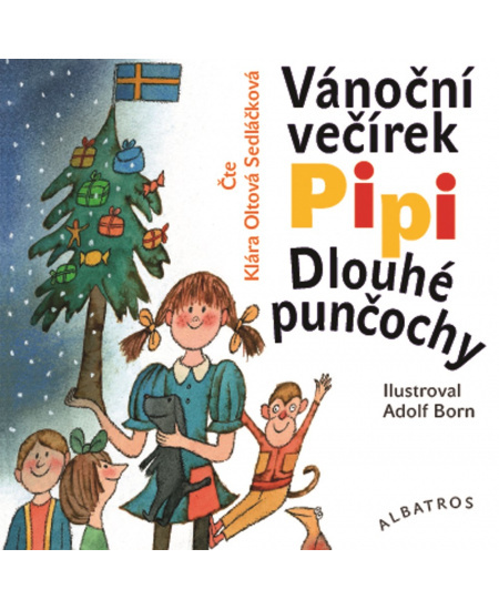 Vánoční večírek Pipi Dlouhé punčochy - Astrid Lindgrenová
