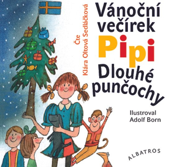 Vánoční večírek Pipi Dlouhé punčochy, mp3 - Astrid Lindgrenová