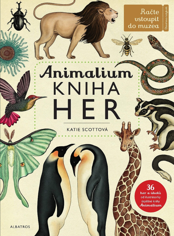 Animalium - kniha her ALBATROS