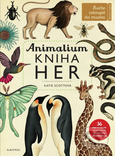 Animalium - kniha her ALBATROS