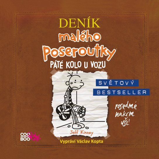 Páté kolo u vozu, mp3 - Jeff Kinney