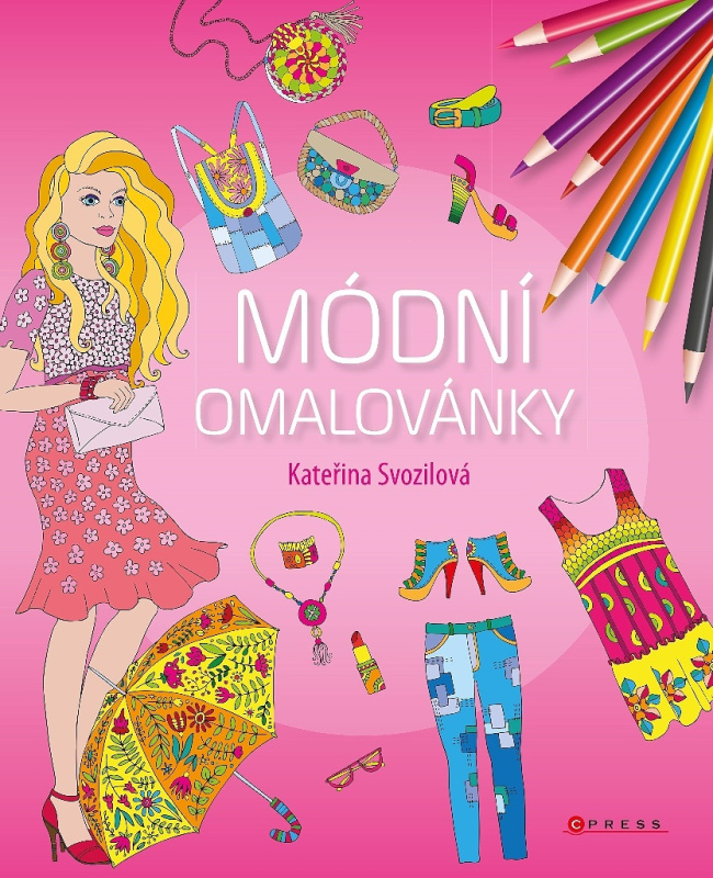 Módní omalovánky CPRESS