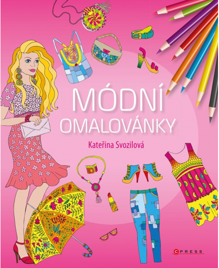 Módní omalovánky CPRESS
