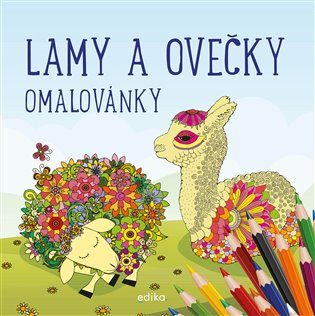 Lamy a ovečky - omalovánky Edika