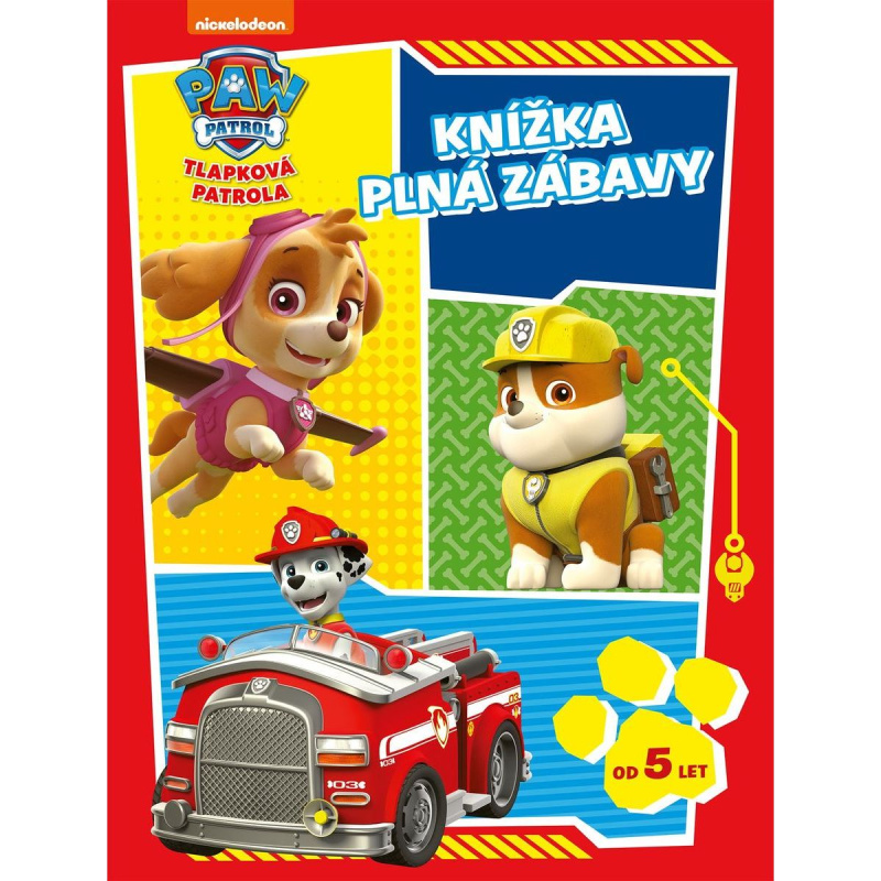 Tlapková patrola - Knížka plná zábavy - kolektiv