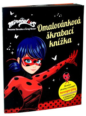 Kouzelná Beruška a Černý Kocour - Omalovánková škrabací knížka - kolektiv