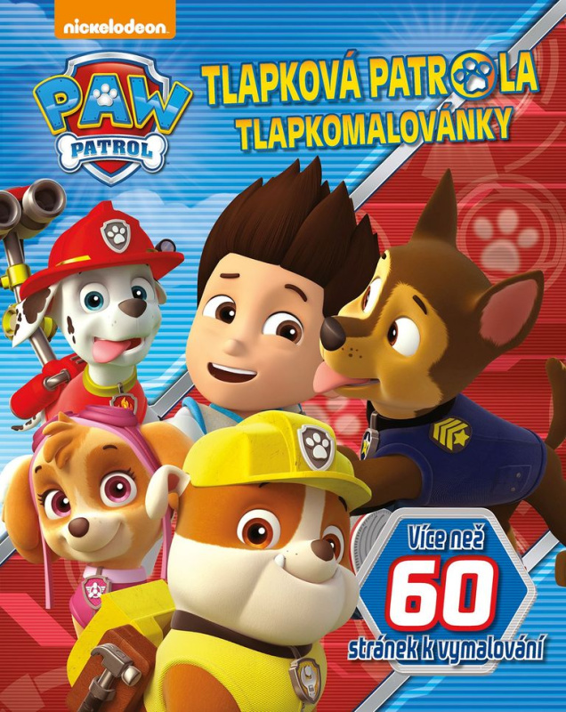 Tlapková patrola - Tlapkomalovánky EGMONT