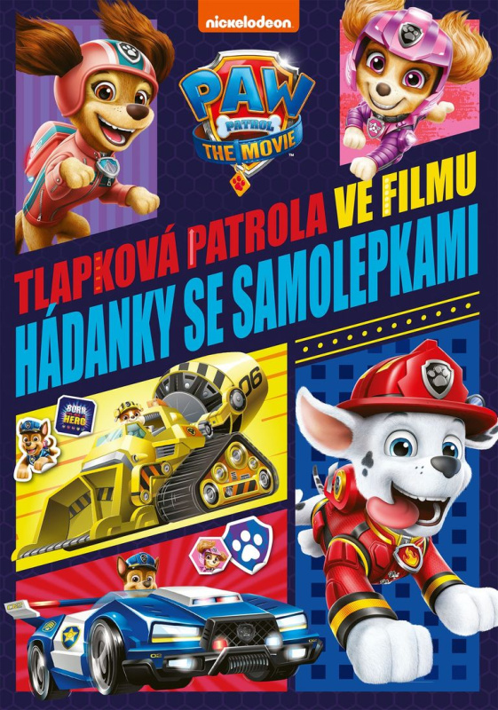 Tlapková patrola ve filmu - Hádanky se samolepkami EGMONT