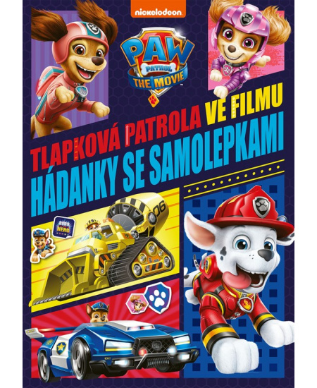 Tlapková patrola ve filmu - Hádanky se samolepkami EGMONT