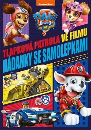 Tlapková patrola ve filmu - Hádanky se samolepkami EGMONT