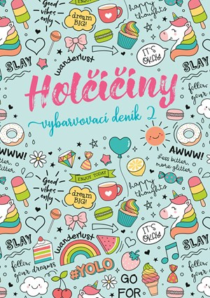 Holčičiny - Vybarvovací deník 2 CPRESS