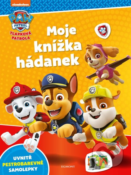 Tlapková patrola - Moje knížka hádanek EGMONT