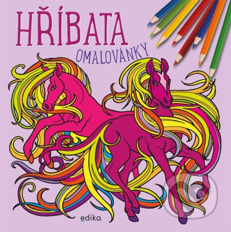 Hříbata - omalovánky Edika