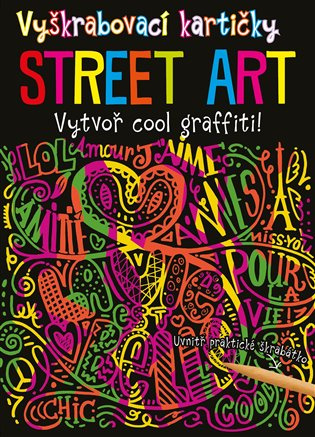 Vyškrabovací kartičky STREET ART CPRESS