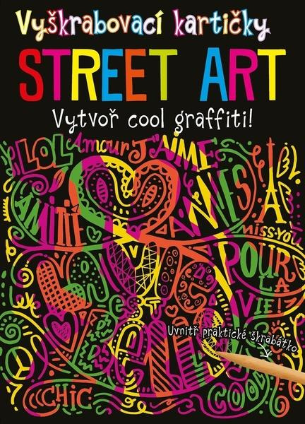 Vyškrabovací kartičky STREET ART CPRESS