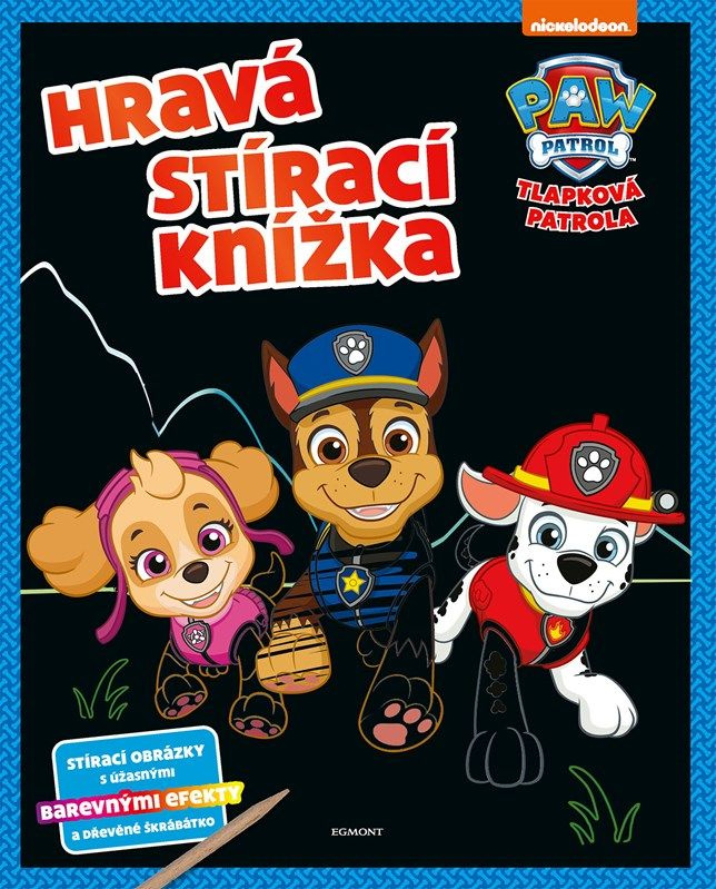 Tlapková patrola - Hravá stírací knížka - kolektiv