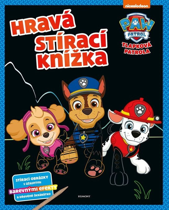 Tlapková patrola - Hravá stírací knížka - kolektiv