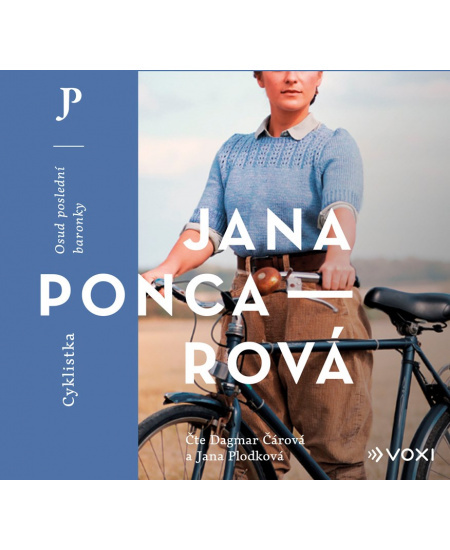 Cyklistka - Jana Poncarová
