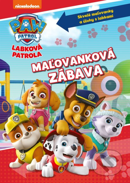 Labková patrola: Maľovanková zábava (Skvelé maľovanky a úlohy s Labkami) - kniha z kategorie Omalovánky