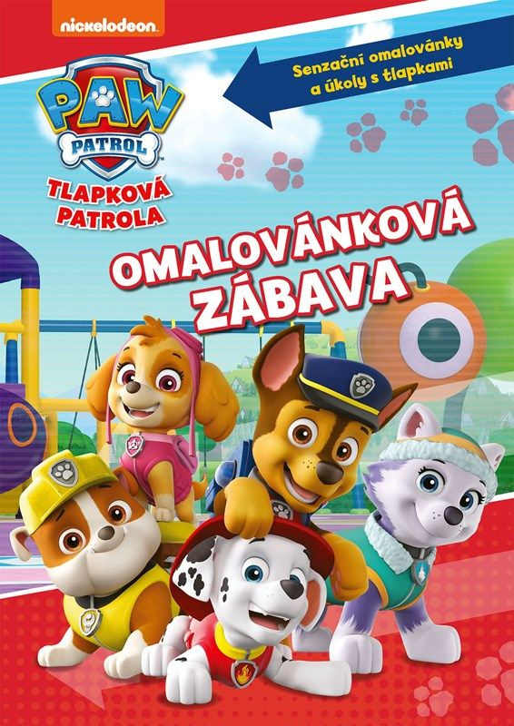 Tlapková patrola - Omalovánková zábava EGMONT