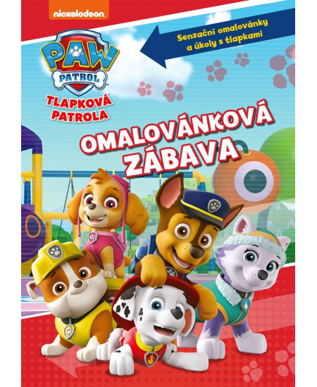 Tlapková patrola - Omalovánková zábava EGMONT