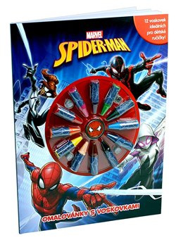Spider-Man - Omalovánky s voskovkami - kolektiv