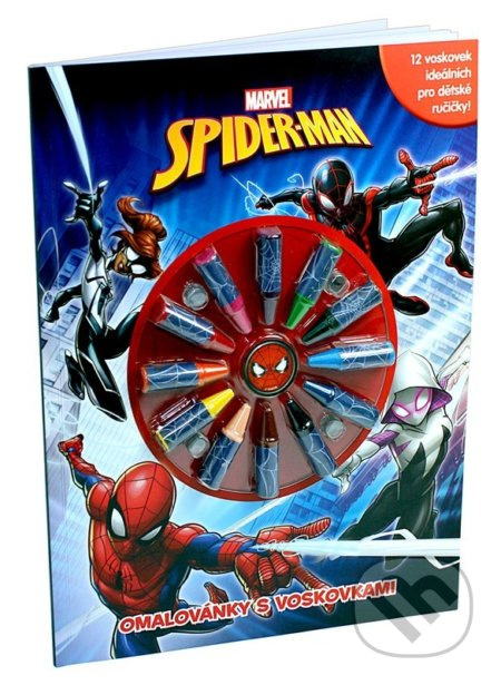 Spider-Man - Omalovánky s voskovkami - kolektiv