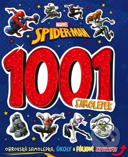 Marvel Spider-Man - 1001 samolepek EGMONT