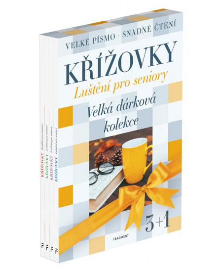 Křížovky – Luštění pro seniory (box) Fragment
