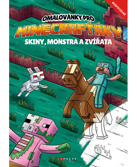 Omalovánky pro Minecrafťáky - Pavla Filip Navrátilová