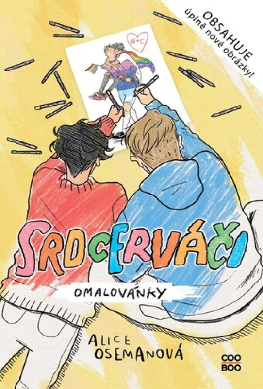 Srdcerváči: Omalovánky COOBOO