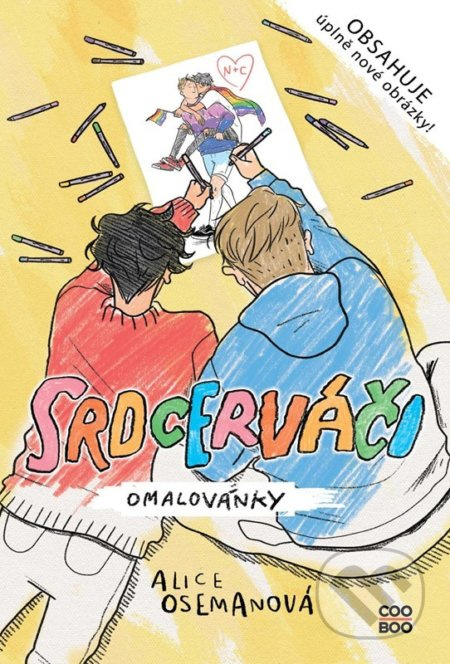 Srdcerváči: Omalovánky COOBOO