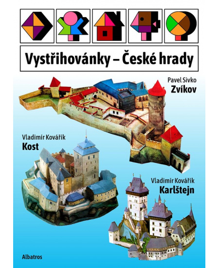 Vystřihovánky - České hrady ALBATROS