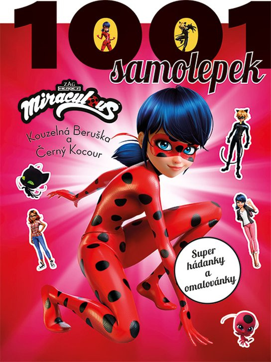 Kouzelná Beruška a Černý kocour - 1001 samolepek EGMONT