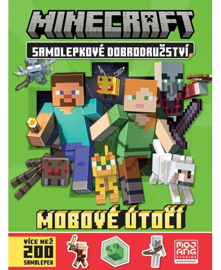 Minecraft - Samolepkové dobrodružství - Mobové útočí! - kolektiv