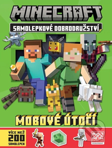 Minecraft - Samolepkové dobrodružství - Mobové útočí! - kolektiv