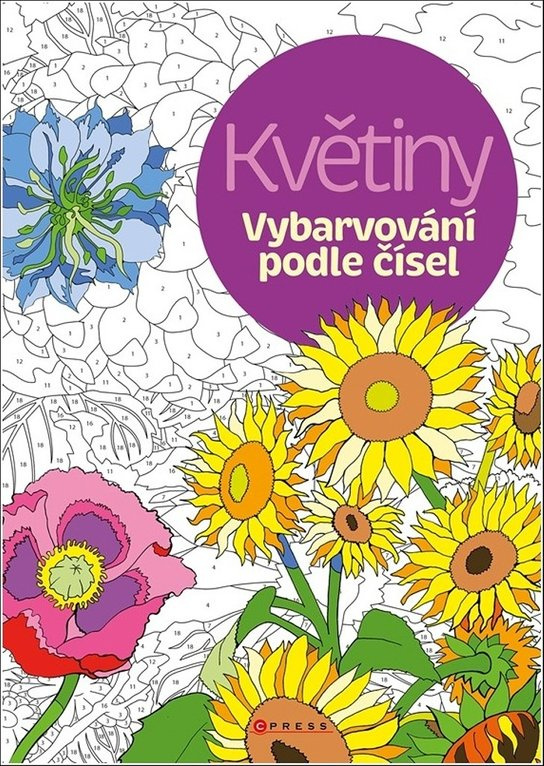 Vybarvování podle čísel: Květiny CPRESS