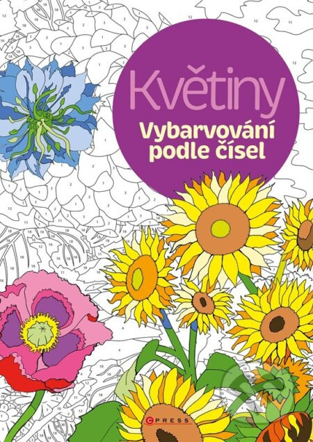 Vybarvování podle čísel: Květiny CPRESS